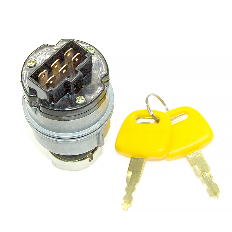 Factory Excavator Electric Parts HD820V HD512V Ignition Switch Starter with key-01 (3)